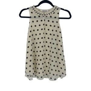 Rose & Olive Womens polka dot Tank NWOT‎